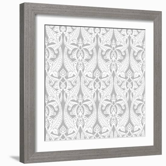 Vintage Art Nouveau Background-Krisdog-Framed Art Print