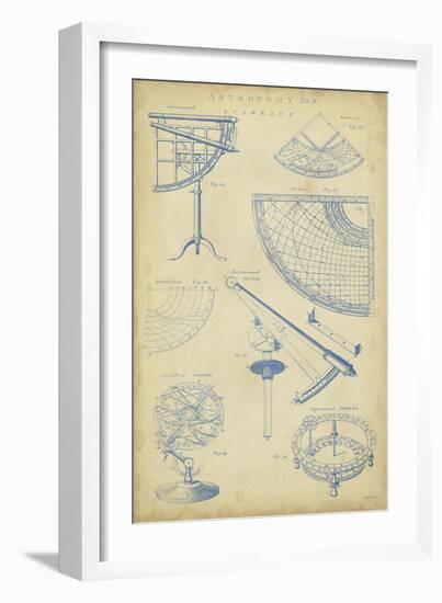 Vintage Astronomy I-Chambers-Framed Art Print