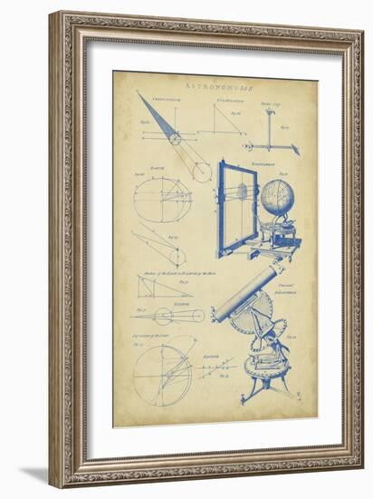 Vintage Astronomy II-Chambers-Framed Art Print