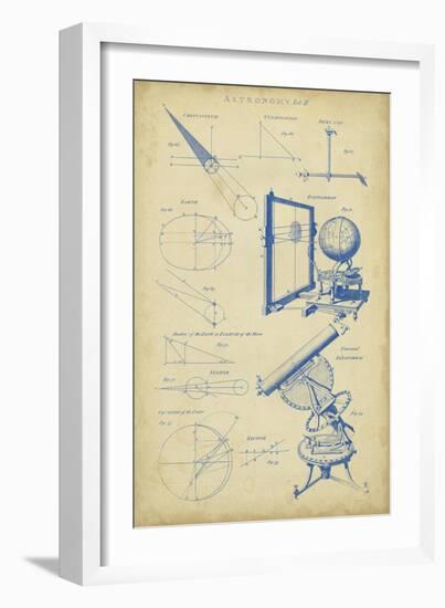 Vintage Astronomy II-Chambers-Framed Art Print