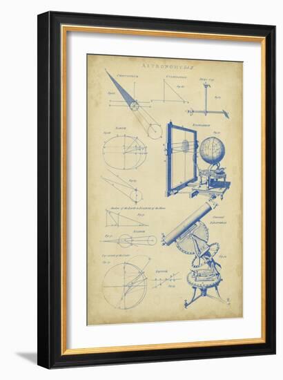 Vintage Astronomy II-Chambers-Framed Art Print