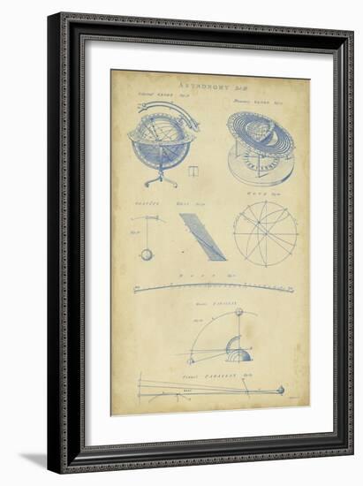 Vintage Astronomy III-Chambers-Framed Art Print