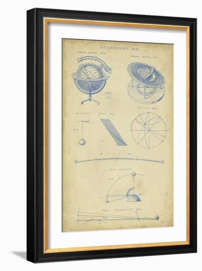 Vintage Astronomy III-Chambers-Framed Art Print