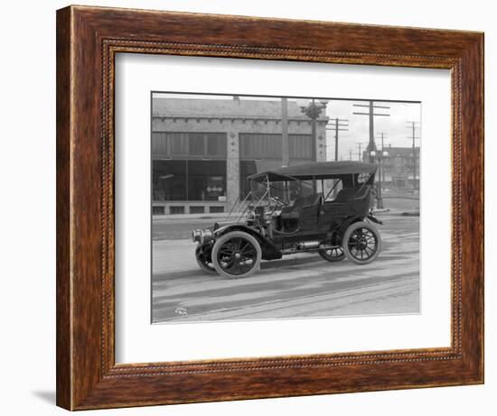 Vintage Automobile, Seattle, 1915-Ashael Curtis-Framed Giclee Print