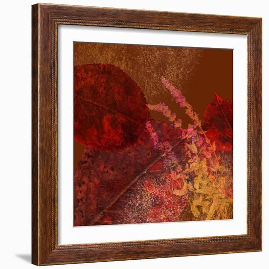 Vintage Autumn Framed Background-Tatiana Sneguirova-Framed Photographic Print