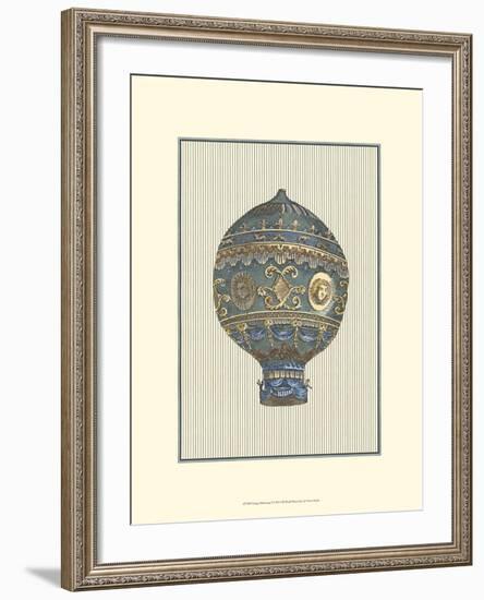 Vintage Ballooning I-null-Framed Art Print