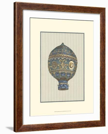 Vintage Ballooning I-null-Framed Art Print