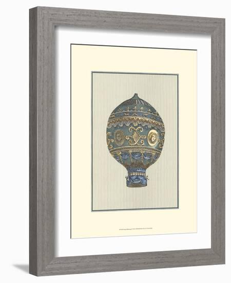 Vintage Ballooning I-null-Framed Art Print