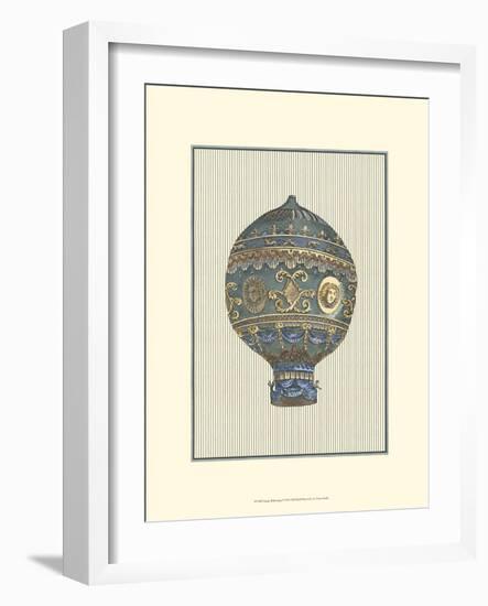 Vintage Ballooning I-null-Framed Art Print