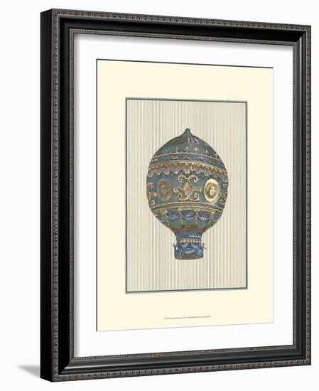 Vintage Ballooning I-null-Framed Art Print