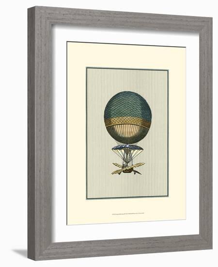 Vintage Ballooning III-null-Framed Art Print