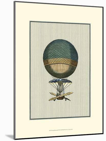 Vintage Ballooning III-null-Mounted Art Print