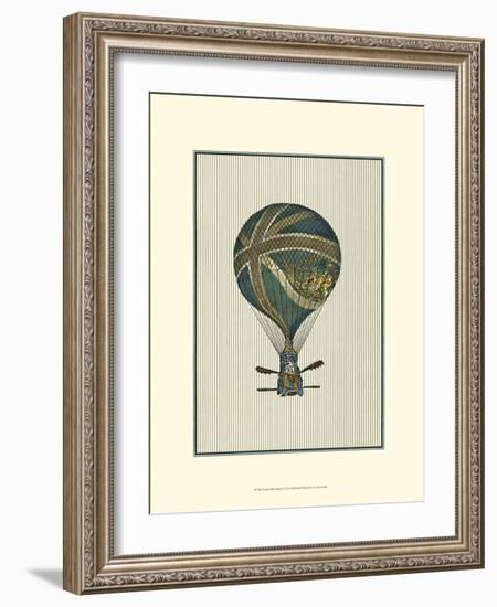 Vintage Ballooning IV-null-Framed Art Print