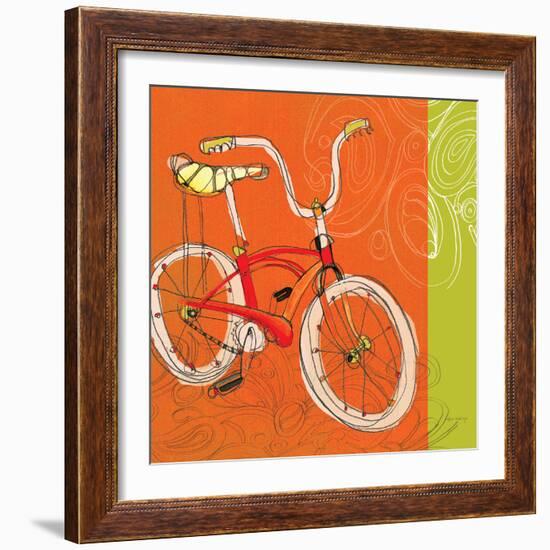 Vintage Banana Bike-Robbin Rawlings-Framed Art Print