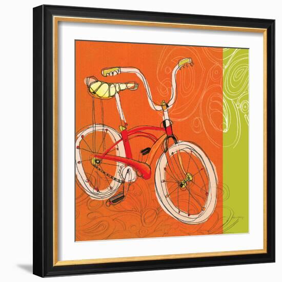 Vintage Banana Bike-Robbin Rawlings-Framed Art Print