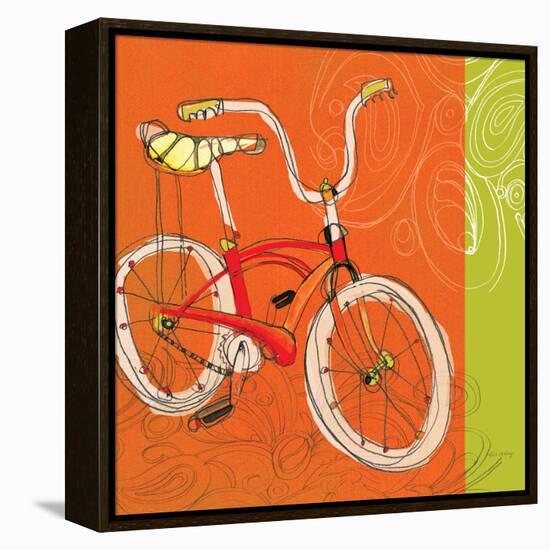 Vintage Banana Bike-Robbin Rawlings-Framed Stretched Canvas