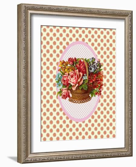 Vintage Basket-Effie Zafiropoulou-Framed Giclee Print