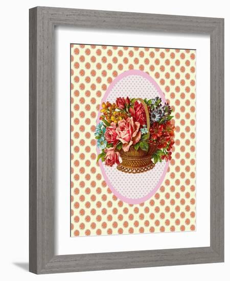 Vintage Basket-Effie Zafiropoulou-Framed Giclee Print