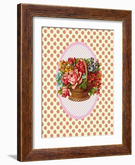 Vintage Basket-Effie Zafiropoulou-Framed Giclee Print