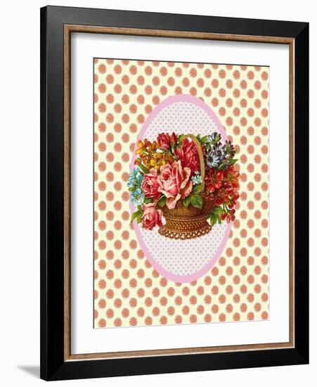 Vintage Basket-Effie Zafiropoulou-Framed Giclee Print