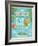 Vintage Beach Bar Poster-avean-Framed Premium Giclee Print