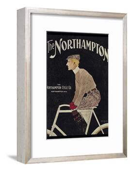 Vintage Bicycle-null-Framed Giclee Print