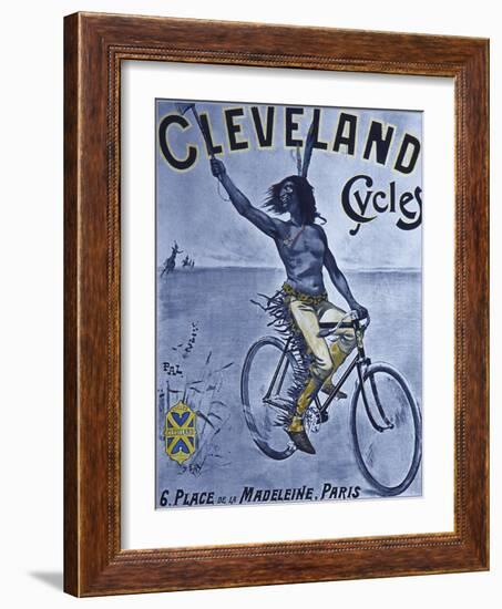 Vintage Bicycle-null-Framed Giclee Print