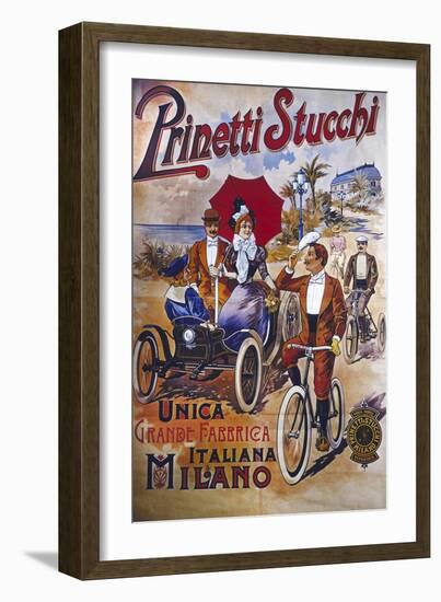 Vintage Bicycle-null-Framed Giclee Print