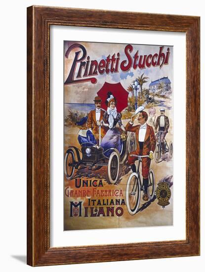 Vintage Bicycle-null-Framed Giclee Print