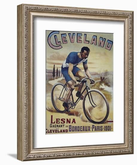 Vintage Bicycle-null-Framed Giclee Print