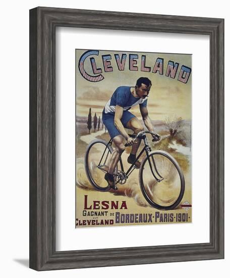 Vintage Bicycle-null-Framed Giclee Print