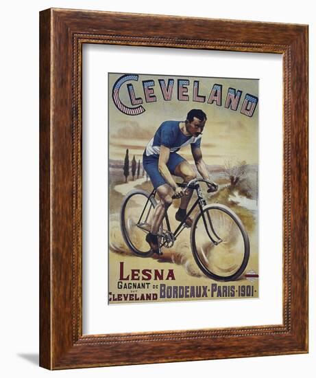 Vintage Bicycle-null-Framed Giclee Print