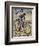 Vintage Bicycle-null-Framed Giclee Print