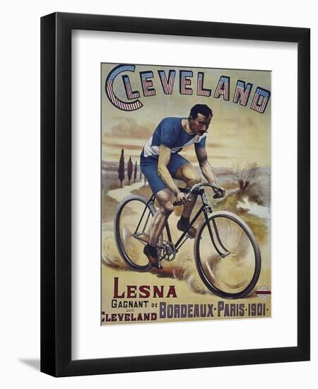 Vintage Bicycle-null-Framed Giclee Print