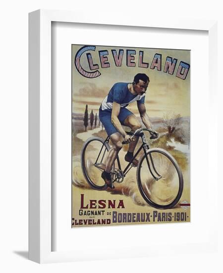 Vintage Bicycle-null-Framed Giclee Print