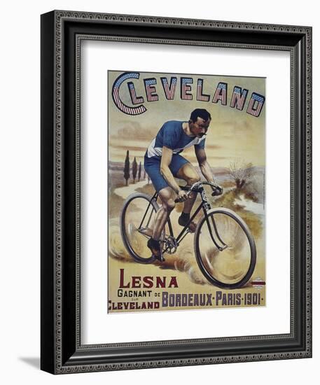 Vintage Bicycle-null-Framed Giclee Print