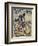 Vintage Bicycle-null-Framed Giclee Print