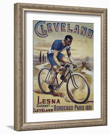 Vintage Bicycle-null-Framed Giclee Print