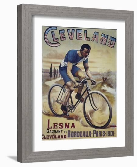 Vintage Bicycle-null-Framed Giclee Print