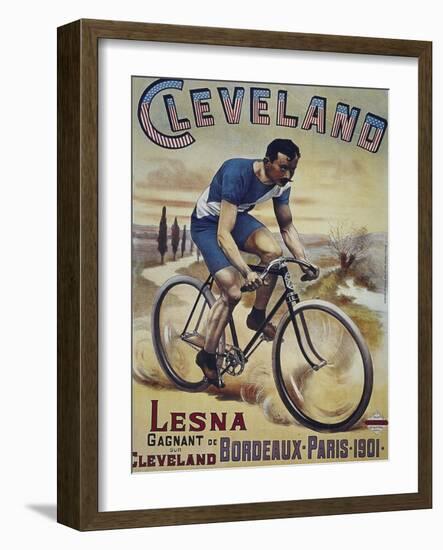 Vintage Bicycle--Framed Giclee Print