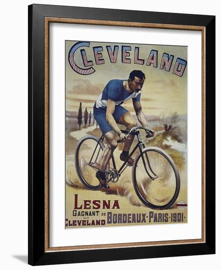 Vintage Bicycle-null-Framed Giclee Print