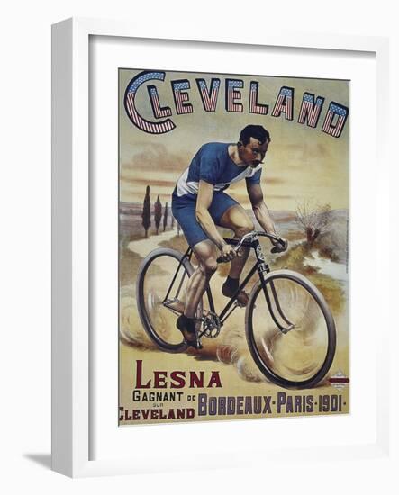 Vintage Bicycle-null-Framed Giclee Print