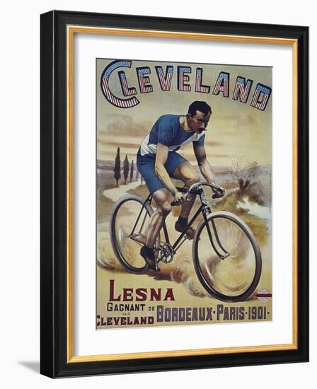 Vintage Bicycle-null-Framed Giclee Print