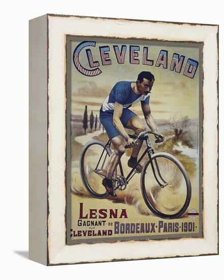 Vintage Bicycle-null-Framed Premier Image Canvas