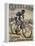 Vintage Bicycle-null-Framed Premier Image Canvas