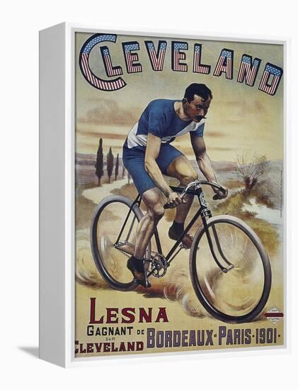 Vintage Bicycle-null-Framed Premier Image Canvas