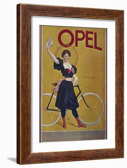 Vintage Bicycle-null-Framed Giclee Print