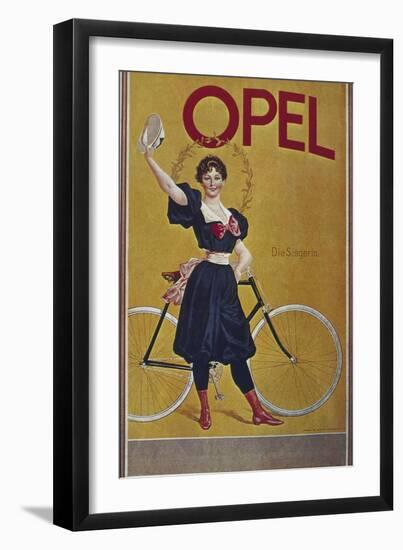 Vintage Bicycle-null-Framed Giclee Print