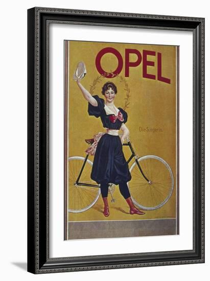 Vintage Bicycle-null-Framed Giclee Print