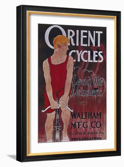 Vintage Bicycle-null-Framed Giclee Print